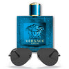 Versace Eros + Gafas Ray-Ban